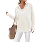 🧥✨ Women's Quarter Zip Pullover – Soft Stretch,Ribbed Texture, Relaxed Fit 🔥🌸