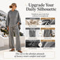 ⌛Limited-time offer-Women's Loose Hooded Cape Top & Wide-Leg Pants Set