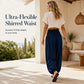 💖Women's Casual Smocked Waist Harem Pants – Relaxed Fit Pants For Effortless Everyday Comfort 🤍
