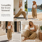 💖Women's Casual Smocked Waist Harem Pants – Relaxed Fit Pants For Effortless Everyday Comfort 🤍