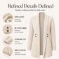 ✨Women's Casual Double-Breasted Knit Cardigan – Elegant Casual Layer For Cosy Everyday Style 🤍
