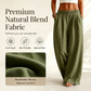 👖 Women's Elastic Waist Wide-Leg Pants – Flattering Relaxed Fit For Everyday Comfort & Style 🤍