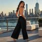 👖 Women's Elastic Waist Wide-Leg Pants – Flattering Relaxed Fit For Everyday Comfort & Style 🤍