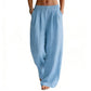 👖 Women's Elastic Waist Wide-Leg Pants – Flattering Relaxed Fit For Everyday Comfort & Style 🤍