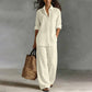 Bestseller👚 Casual Shirt & Wide-Leg Pants Set – Effortless Coordination & All-Day Comfort for Every Look