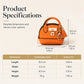 👜💛 LIMITED TIME 50% OFF! 🔑Mini Shell Bag Keychain – PU Leather Lipstick Coin Purse with Golden Padlock & Tassel
