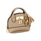 👜💛 LIMITED TIME 50% OFF! 🔑Mini Shell Bag Keychain – PU Leather Lipstick Coin Purse with Golden Padlock & Tassel