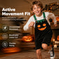 🎃Kids Halloween Pumpkin Corduroy Overalls Suspender Shorts with Pockets – Cute Autumn Outfit For Trick Or Treat & Festive Fun🍂