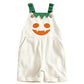 🎃Kids Halloween Pumpkin Corduroy Overalls Suspender Shorts with Pockets – Cute Autumn Outfit For Trick Or Treat & Festive Fun🍂
