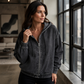 🎁New Arrivals 60% OFF💥Women's Relaxed Zip Hoodie Jacket – Relaxed Fit Everyday Layer For Effortless Casual Style 🤍