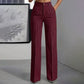 ✨ Women's High-Waisted Striped Wide-Leg Trousers – Flattering Fit For Effortless Everyday Style 🤍