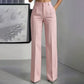 ✨ Women's High-Waisted Striped Wide-Leg Trousers – Flattering Fit For Effortless Everyday Style 🤍