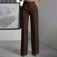 ✨ Women's High-Waisted Striped Wide-Leg Trousers – Flattering Fit For Effortless Everyday Style 🤍