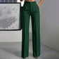 ✨ Women's High-Waisted Striped Wide-Leg Trousers – Flattering Fit For Effortless Everyday Style 🤍