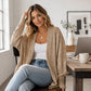 ✨ Women's Batwing Sleeve Knit Cardigan – Relaxed Fit Layer For Effortless Everyday Style 🤍