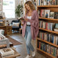 ✨ Women's Batwing Sleeve Knit Cardigan – Relaxed Fit Layer For Effortless Everyday Style 🤍