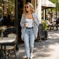 ✨ Women's Batwing Sleeve Knit Cardigan – Relaxed Fit Layer For Effortless Everyday Style 🤍