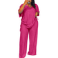 ✨Women’s Casual V-Neck Top & Wide-Leg Pants Set– Effortless Chic Comfort For Everyday Style🤍