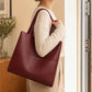 ✨ Women's Premium PU Leather Handbag – Stylish 2-Way Shoulder & Crossbody Bag For Everyday Elegance 👜