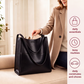 ✨ Women's Premium PU Leather Handbag – Stylish 2-Way Shoulder & Crossbody Bag For Everyday Elegance 👜