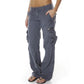 ⏰🍂Autumn Early Bird Sale-Women's Vintage Wide Leg Cargo Pants