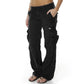 ⏰🍂Autumn Early Bird Sale-Women's Vintage Wide Leg Cargo Pants