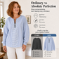 ✨ Women's Striped Zip-Up Top – Casual Long Sleeve Sweatshirt For Effortless Everyday Style 🤍