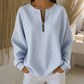 ✨ Women's Striped Zip-Up Top – Casual Long Sleeve Sweatshirt For Effortless Everyday Style 🤍