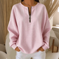 ✨ Women's Striped Zip-Up Top – Casual Long Sleeve Sweatshirt For Effortless Everyday Style 🤍
