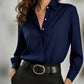 👚New Arrivals - Satin Button-Front Shirt – Soft Fluid Drape & Versatile Pairing for Any Occasion