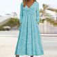 🌸 Women's Wrap V Neck Dress with Pockets– Flattering Feminine Fit With Pockets For Effortless Everyday Style 🤍