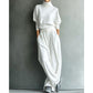 🍂Women Casual Two-Piece Pants Set – Chic Wide-Leg Two-Piece Outfit For Cosy Everyday Style🤍
