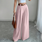 🌸Hot Sale 50% OFF💖Women's Elegant High-Waisted Wide-Leg Suit Pants