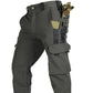 ✨Men's Outdoor Warm Multi – Waterproof Fleece-Lined Cargo Pants For Outdoor Adventures🥾