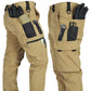 ✨Men's Outdoor Warm Multi – Waterproof Fleece-Lined Cargo Pants For Outdoor Adventures🥾