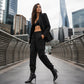 ✨ Women's Casual Drawstring Waist Cargo Pants – Relaxed Utility Style With Comfortable Everyday Fit 👖