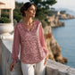 💥50% OFF NOW 🌺 Women's Elegant Sequin V-Neck Top – For Party Nights & Chic Everyday Style✨