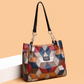 ✨ 2026 Women's Geometric Tote Bag – Large Capacity Stylish Handbag For Everyday Elegance👜