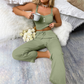 🌙Women's Summer Lace Camisole Pajama Set-Leg Trousers For Cosy Everyday Comfort 🤍