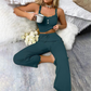 🌙Women's Summer Lace Camisole Pajama Set-Leg Trousers For Cosy Everyday Comfort 🤍