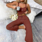 🌙Women's Summer Lace Camisole Pajama Set-Leg Trousers For Cosy Everyday Comfort 🤍