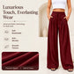 ⌛Limited-Time Offer✨Women's Casual Flowy Pleated Wide-Leg Pants – Flowy Relaxed Fit Pants For Effortless Everyday Elegance🤍