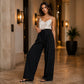 ⌛Limited-Time Offer✨Women's Casual Flowy Pleated Wide-Leg Pants – Flowy Relaxed Fit Pants For Effortless Everyday Elegance🤍