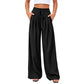 ⌛Limited-Time Offer✨Women's Casual Flowy Pleated Wide-Leg Pants – Flowy Relaxed Fit Pants For Effortless Everyday Elegance🤍