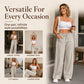 🌸 50% OFF NOW!Women's High Waisted Straight Leg Pants – The Trousers That Flatter Every Look