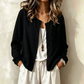 ✨ Women's Relaxed Button-Down Shirt – Loose Fit Casual Blouse For Effortless Everyday Elegance 🤍