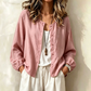 ✨ Women's Relaxed Button-Down Shirt – Loose Fit Casual Blouse For Effortless Everyday Elegance 🤍