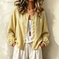 ✨ Women's Relaxed Button-Down Shirt – Loose Fit Casual Blouse For Effortless Everyday Elegance 🤍