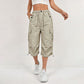 ✨ Women's Quick-Dry Cargo Capri Trousers – Lightweight Utility Style For Comfortable Everyday Wear🤍