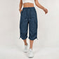 ✨ Women's Quick-Dry Cargo Capri Trousers – Lightweight Utility Style For Comfortable Everyday Wear🤍
